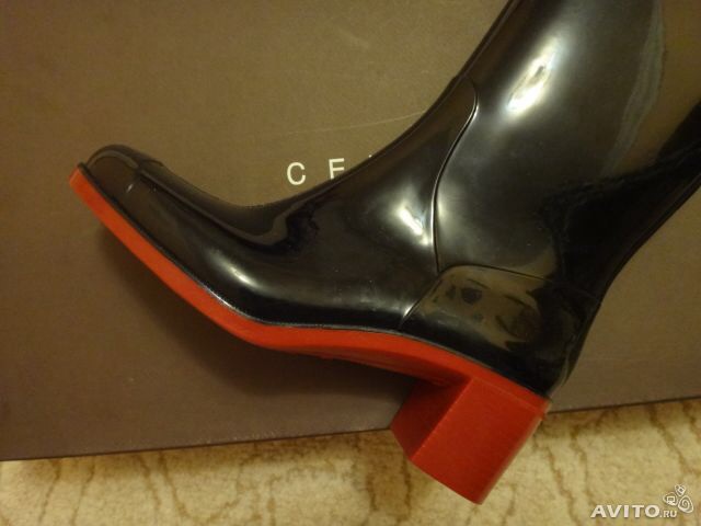 Резиновые сапоги Celine новые!