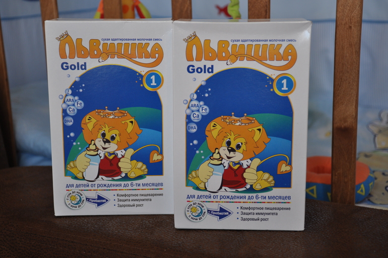 Отдам смесь Львишка gold 1