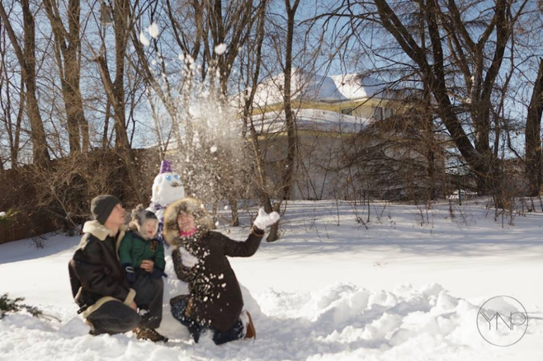 Семейная фотосессия))