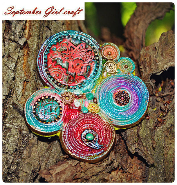 Брошки "Фантастические бабочки"