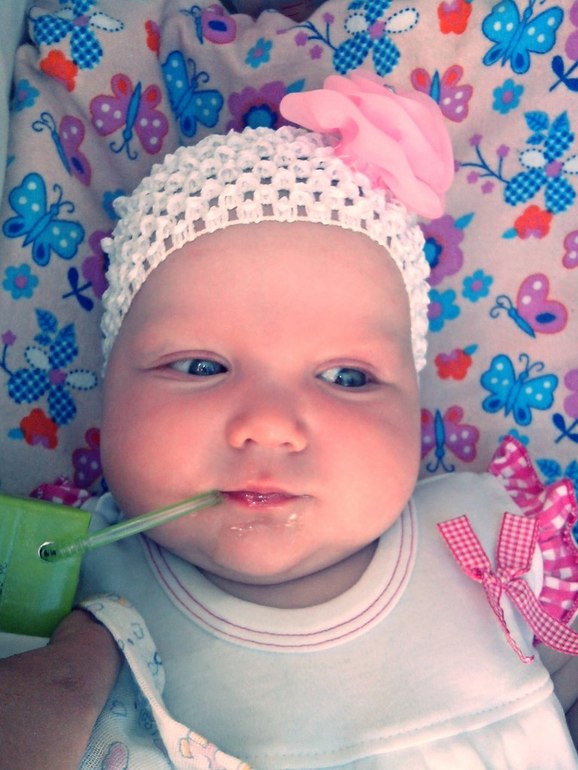 Нашей принцессе  4 месяца))) (отчет за месяц+много ФОТО)