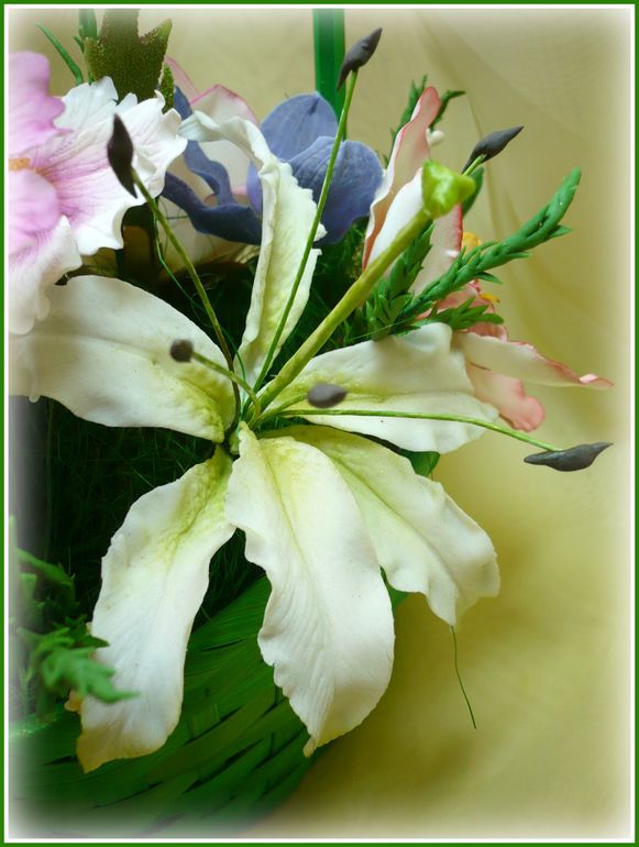 Мои сахарные цветочки с курсов.