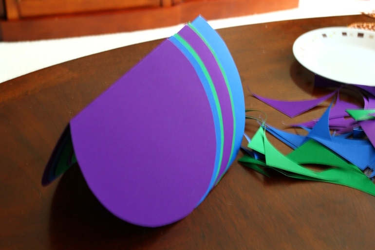 Книга о водных обитателях из картона