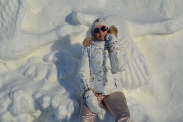 Красавица, умница и вообще приятная во всех отношениях девушка)...