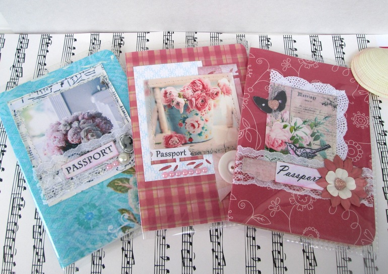 Женские обложки на паспорт.