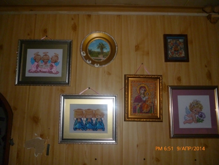 оформила ангелочков (две работы)