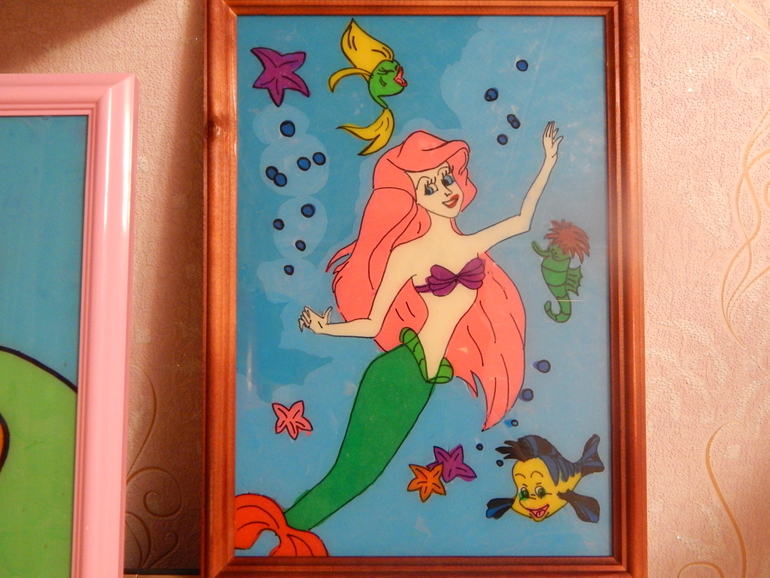 Доча поделку сделала, почти самостоятельно!