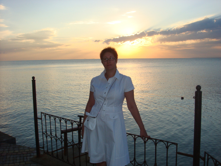 Первый раз увидела море в Крыму.