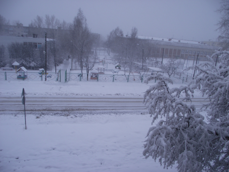 А у нас за окном вот такая красота сегодня....