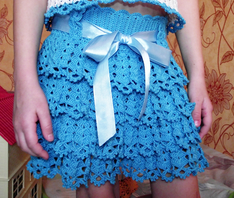 Юбочка и топ для дочки