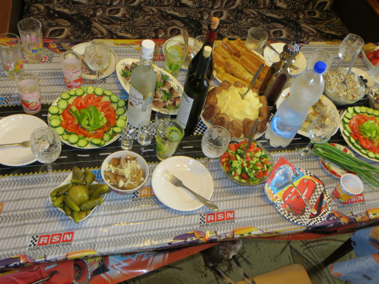 День рождения. Гости и подарки.