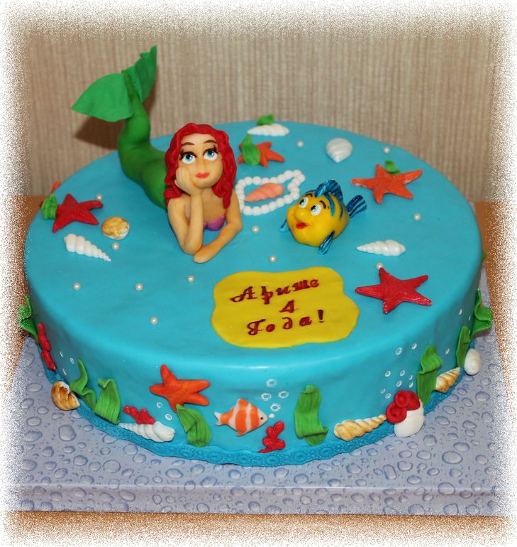 Русалочка Ариэль.