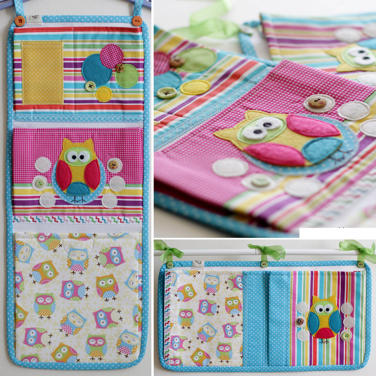 Кармашки для детского сада или детской комнаты