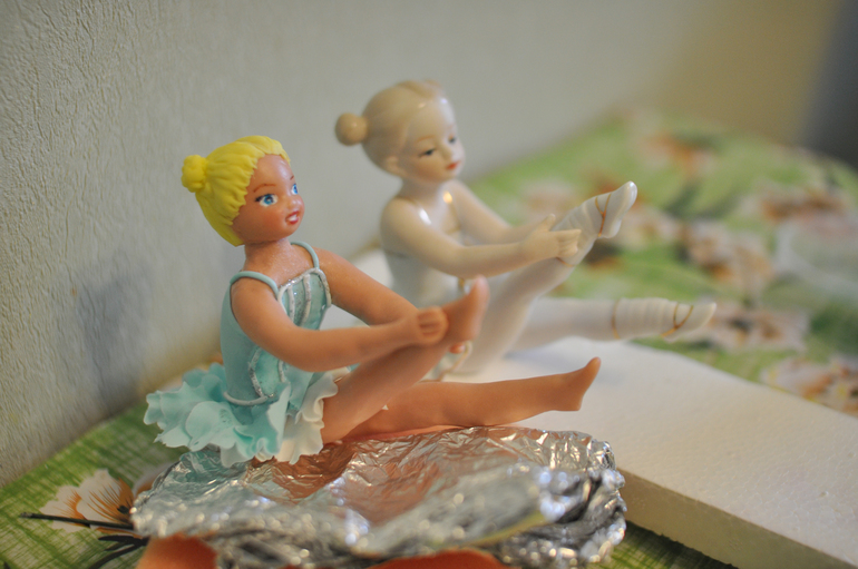 Тортик для маленькой балерины