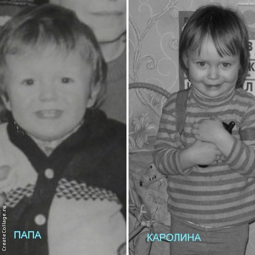 наши фото и фото наших детей, девочки оцените на кого похожи наши детки