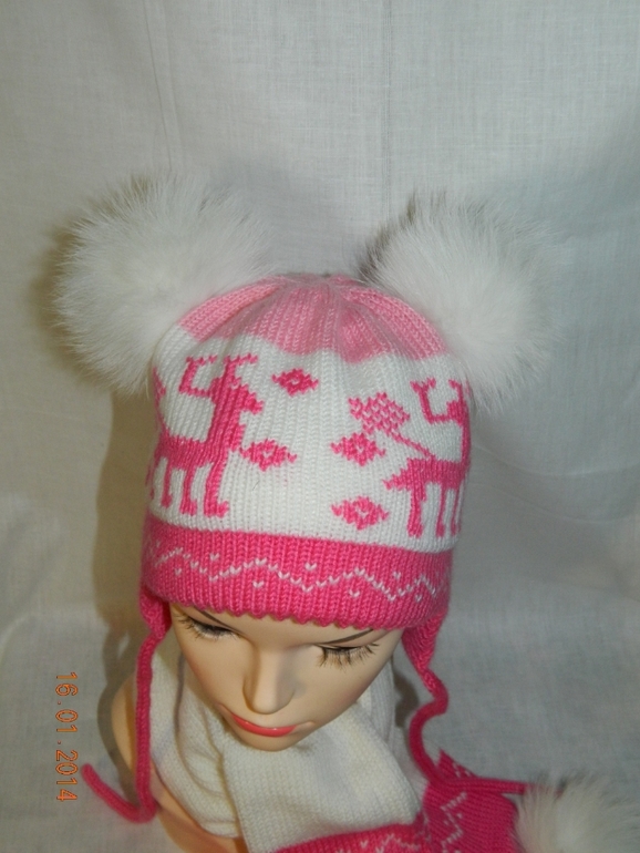 Розовые олени