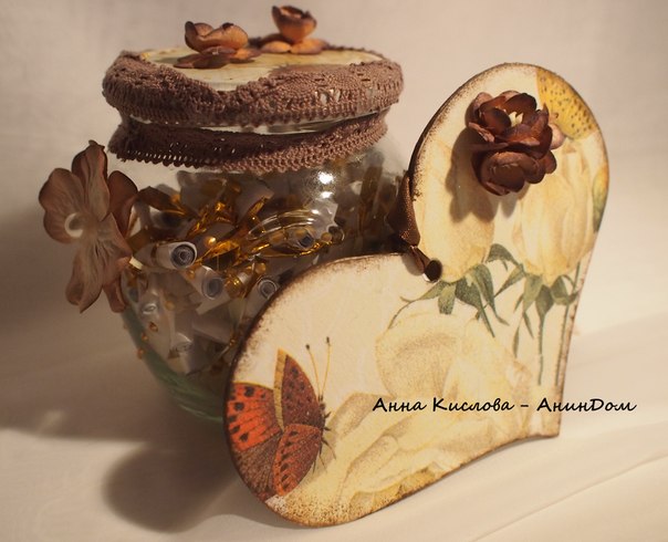 Сердце для любимого и Баночка