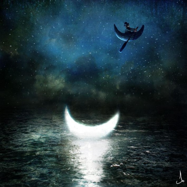 Скандинавские сказки..Как же здорово он рисует..