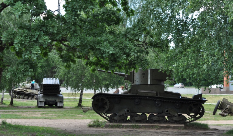 Танковый музей в пос. Снегири