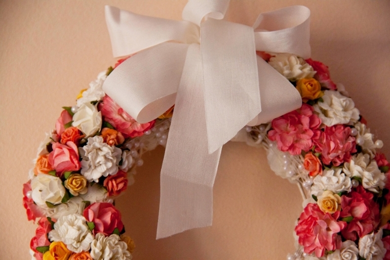 Венки декоративные, на весеннюю тематику)