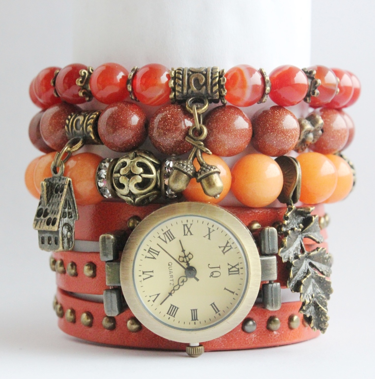 Часы+браслеты "Осень"