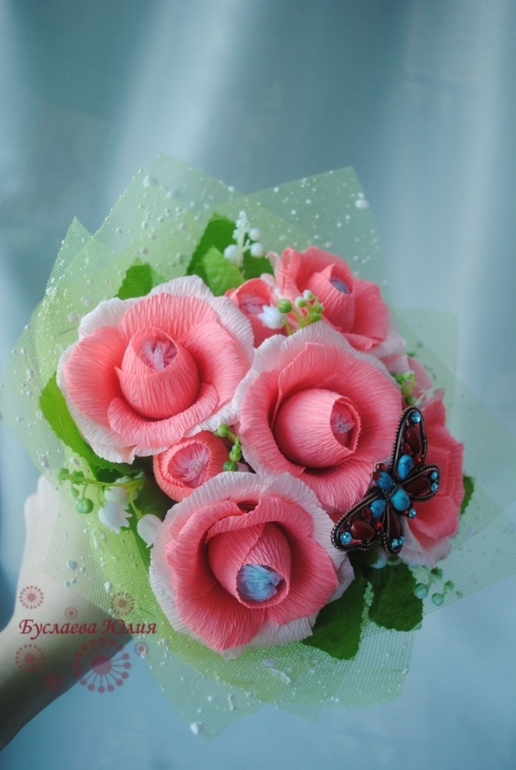 Ручной букет "Мята".