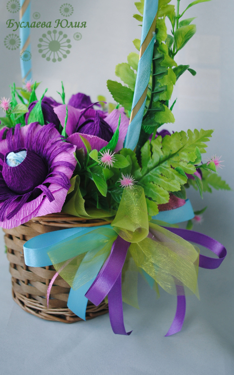 Корзинка "Марсианские цветы".