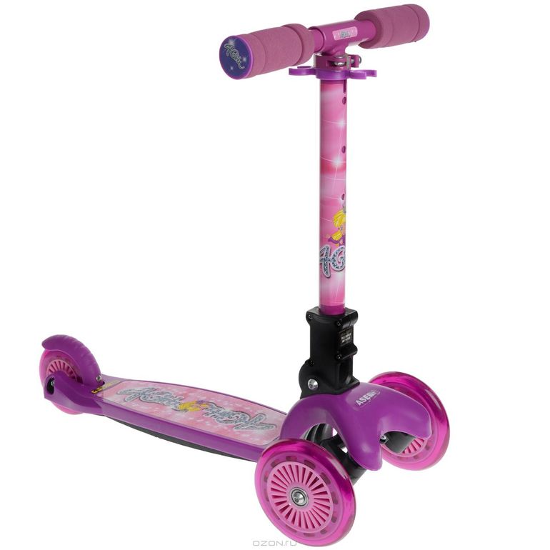 Самокат трехколесный ASE-kids