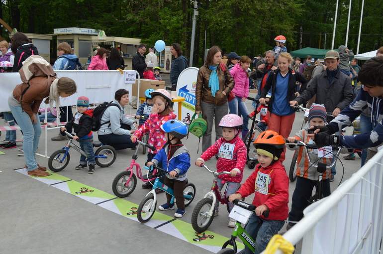 А вы были на соревнованиях по беговелу.
