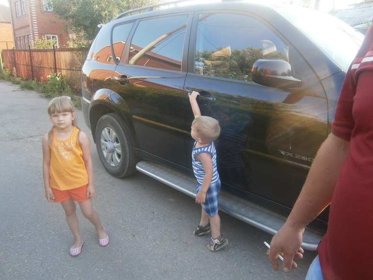 а мы уехали на дачу