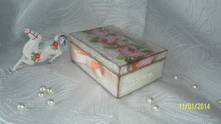 подарок подруге - шкатулочка