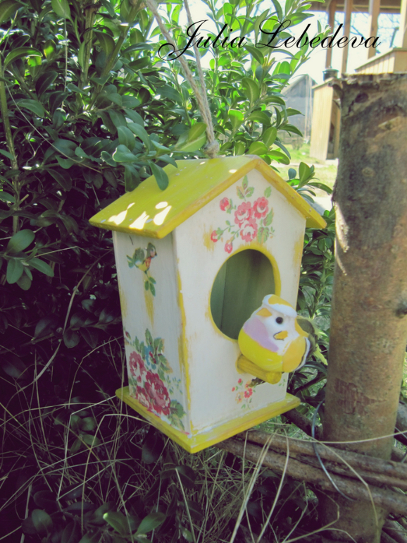 Ко мне прилетели экзотические птички :)