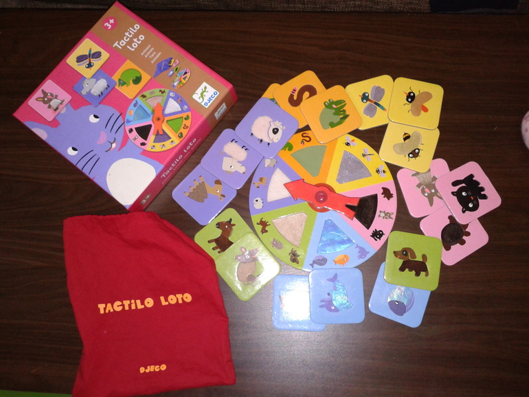 Игра тактильное лото
