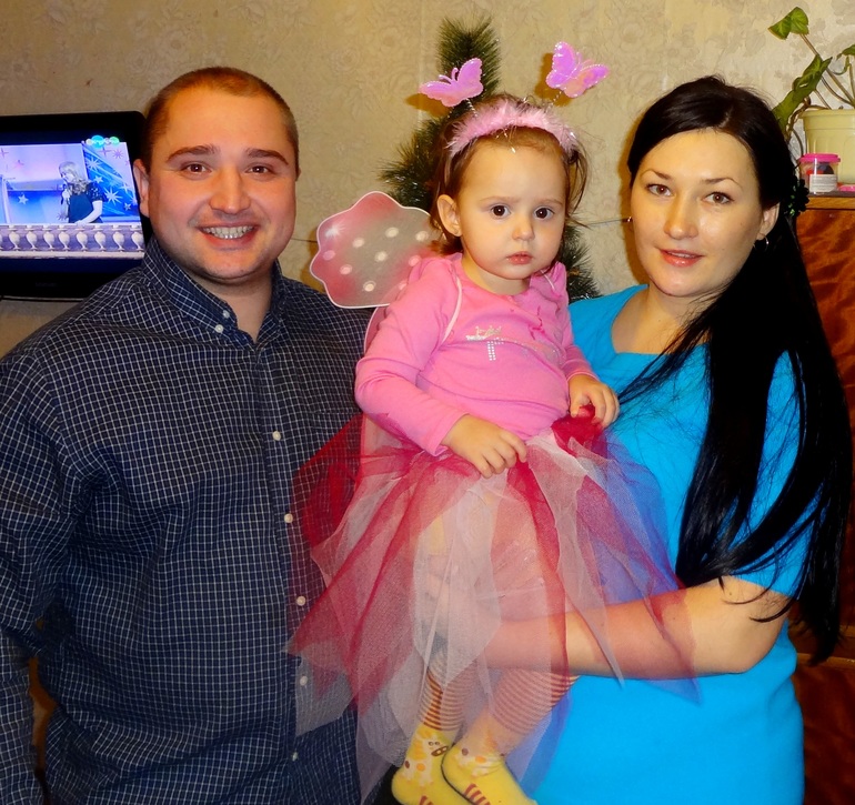 Доченьке 1год и 7месяцев!