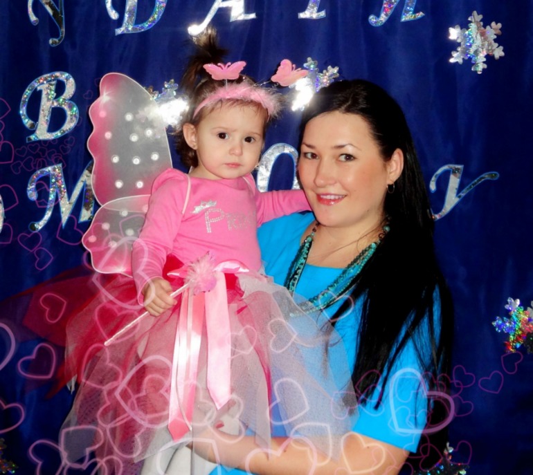 Наша первая ёлочка!