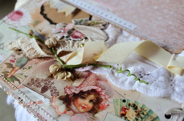 Альбом для романтичной барышни для фото и записей