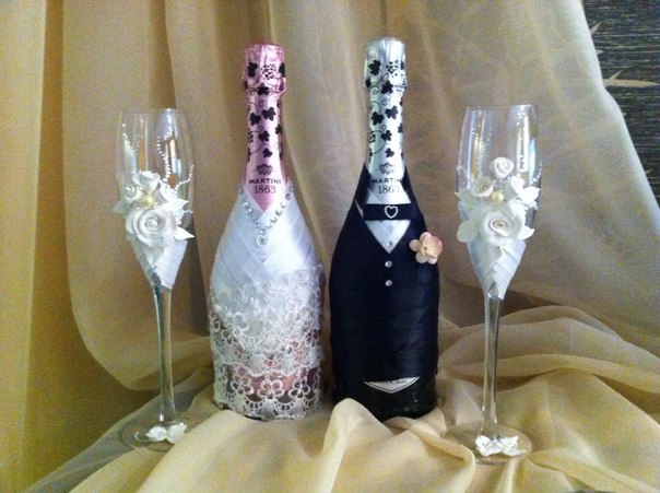 Свадебные бокалы