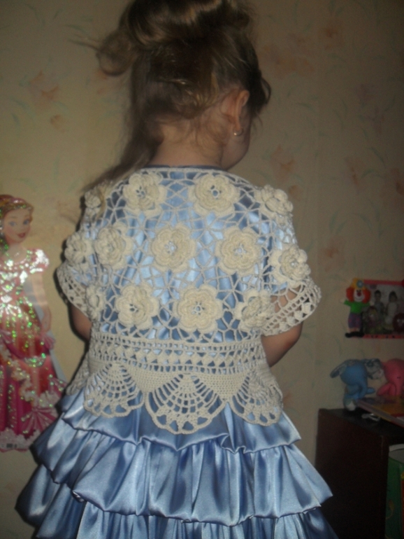 Болеро для девочки!!!!!!!!!