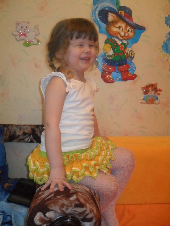 Весенняя юбочка!!!!!!