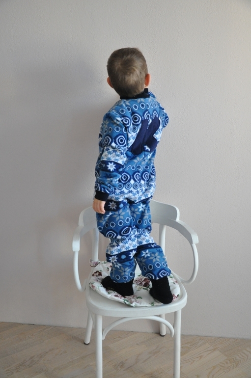 Халат и поддева для сына -Burda