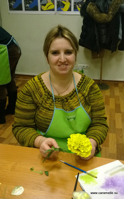 Отчет с прошедших курсов по сахарным цветам :)))