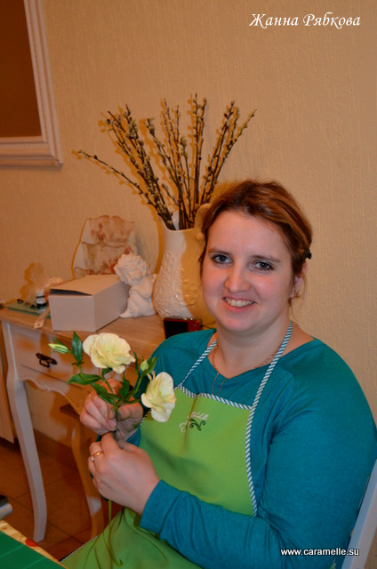 Курсы по Сахарной флористике Жанны Рябковой