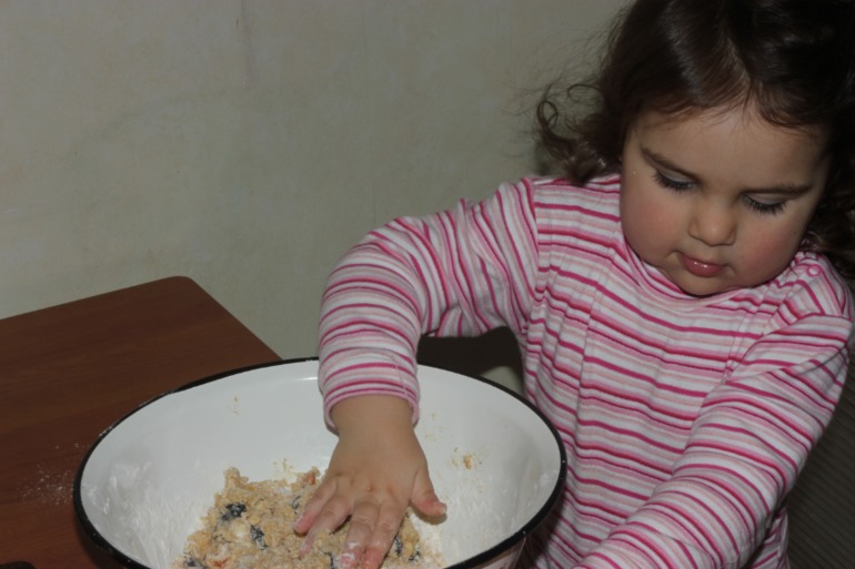 Готовим с детьми Овсянное печенье