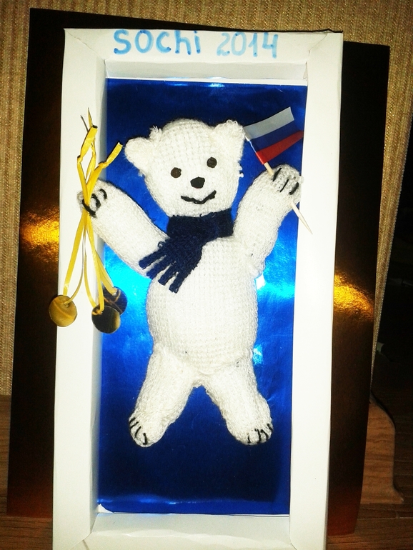 Наша поделочка для сада на тему "Олимпиада"