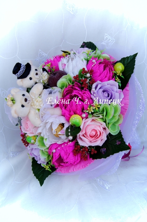 Пару букетиков от меня
