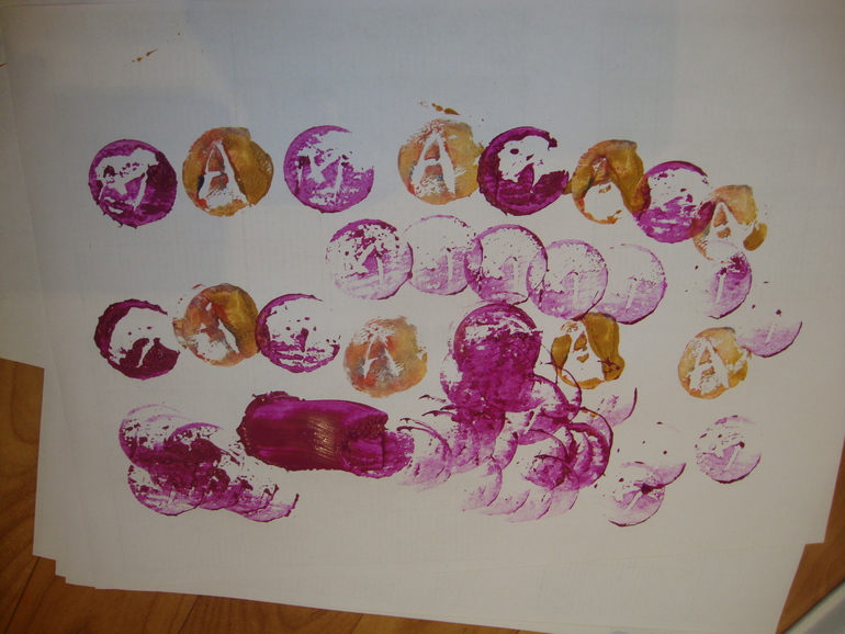 Рисуем штампами. Художка.