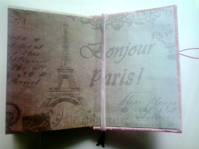 Мой "Парижский" блокнотик