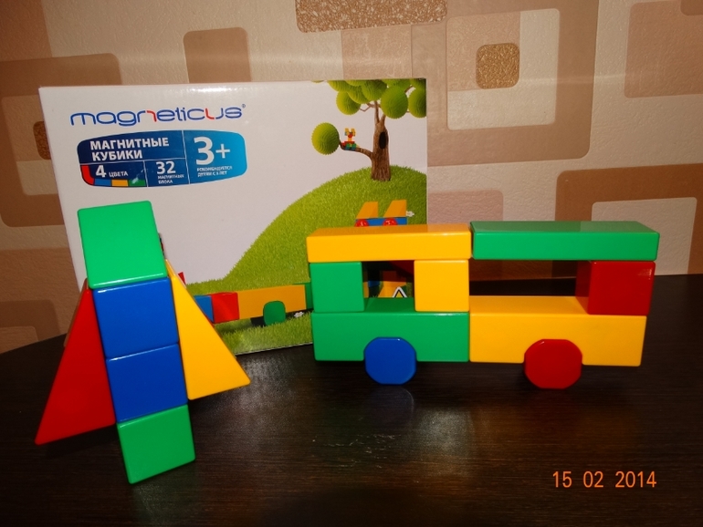 Магнитные кубики (обзор)