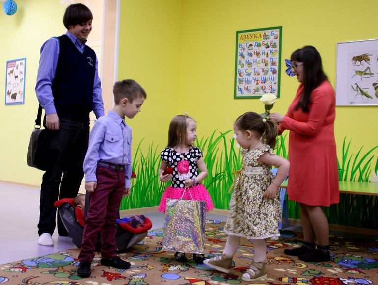 день рождения девочки Алины