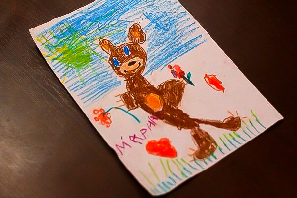 Дима любит свою крёстную